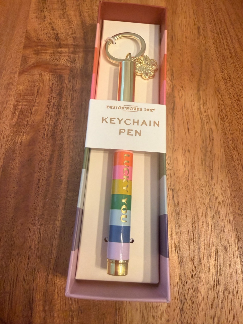 NWT! Keychain Pen cute ballpoint pen in gift box. Brand new in box.